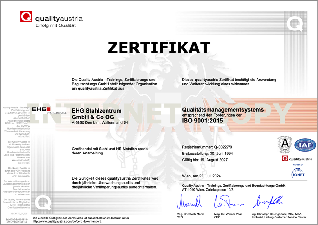 Wirtschafts und Management-Zertifikate kaufen