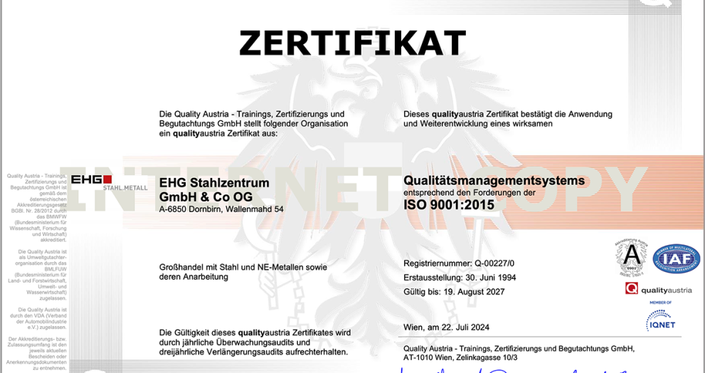 Wirtschafts und Management-Zertifikate kaufen